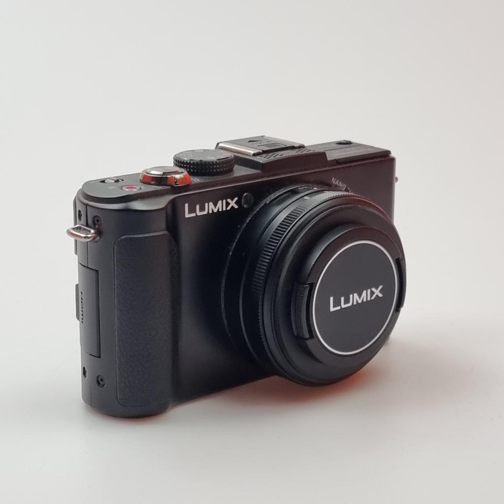 Panasonic Lumix DMC-LX7 Camera Zwart, Audio, Tv en Foto, Fotocamera's Digitaal, Panasonic, Zo goed als nieuw, Support@panasonic.com