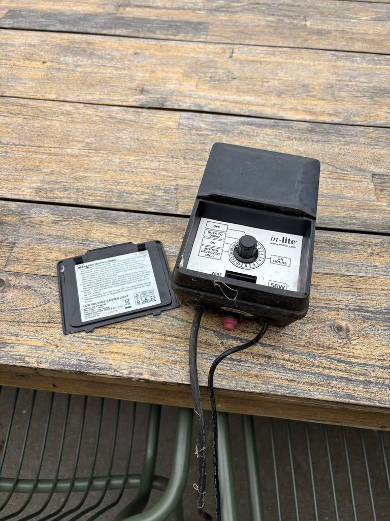 In-lite transformator 56W voor tuinverlichting, Gebruikt, Minder dan 50 watt, Overige typen, Ophalen of Verzenden