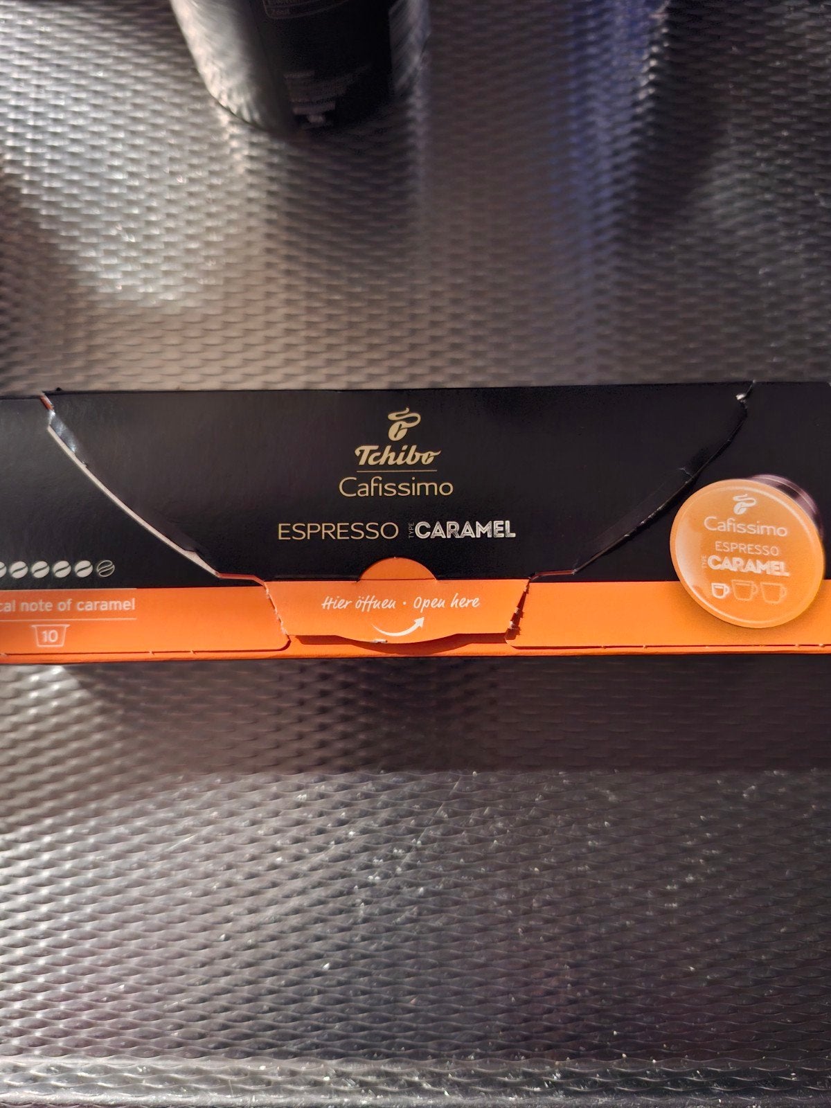 Tchibo Cafissimo Espresso Caramel koffiecapsules, Ophalen of Verzenden, Nieuw, Espresso apparaat, Koffiepads en cups