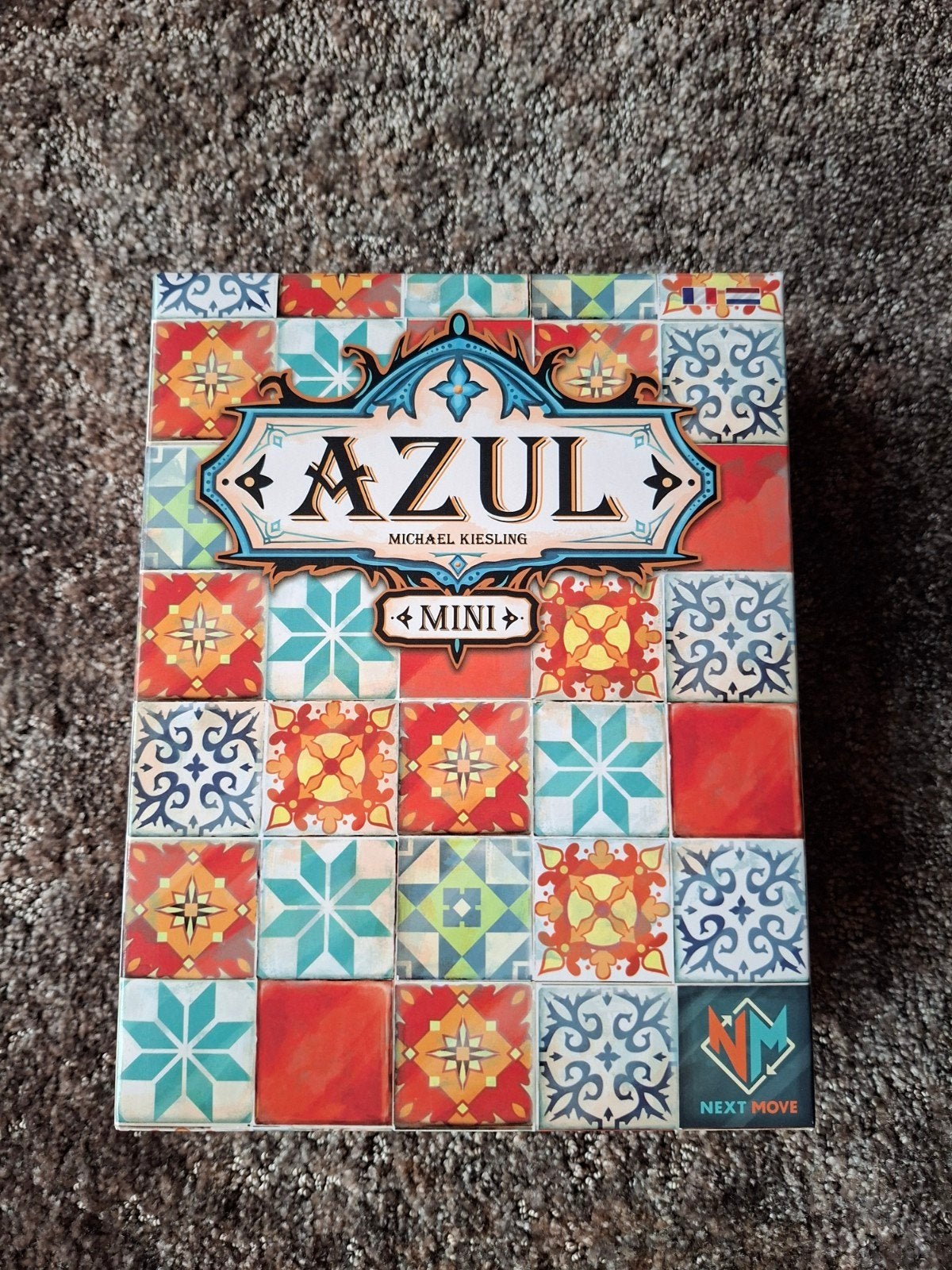 Azul Mini (nieuw in doos) - Compact bordspel, Nieuw, Ophalen of Verzenden, Een of twee spelers, Next Move Games