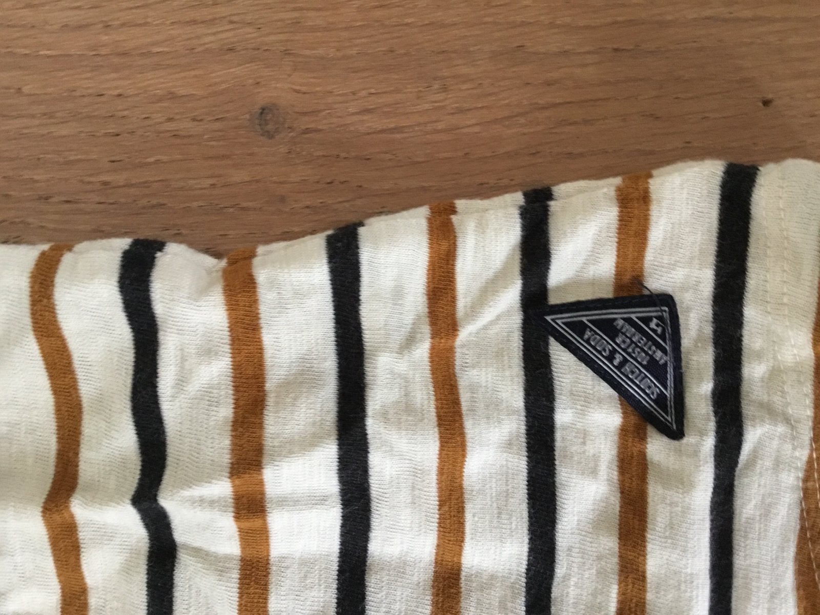 Scotch & Soda gestreept longsleeve shirt maat M, Kleding | Heren, T-shirts, Ophalen of Verzenden, Zo goed als nieuw, Maat 48/50 (M)