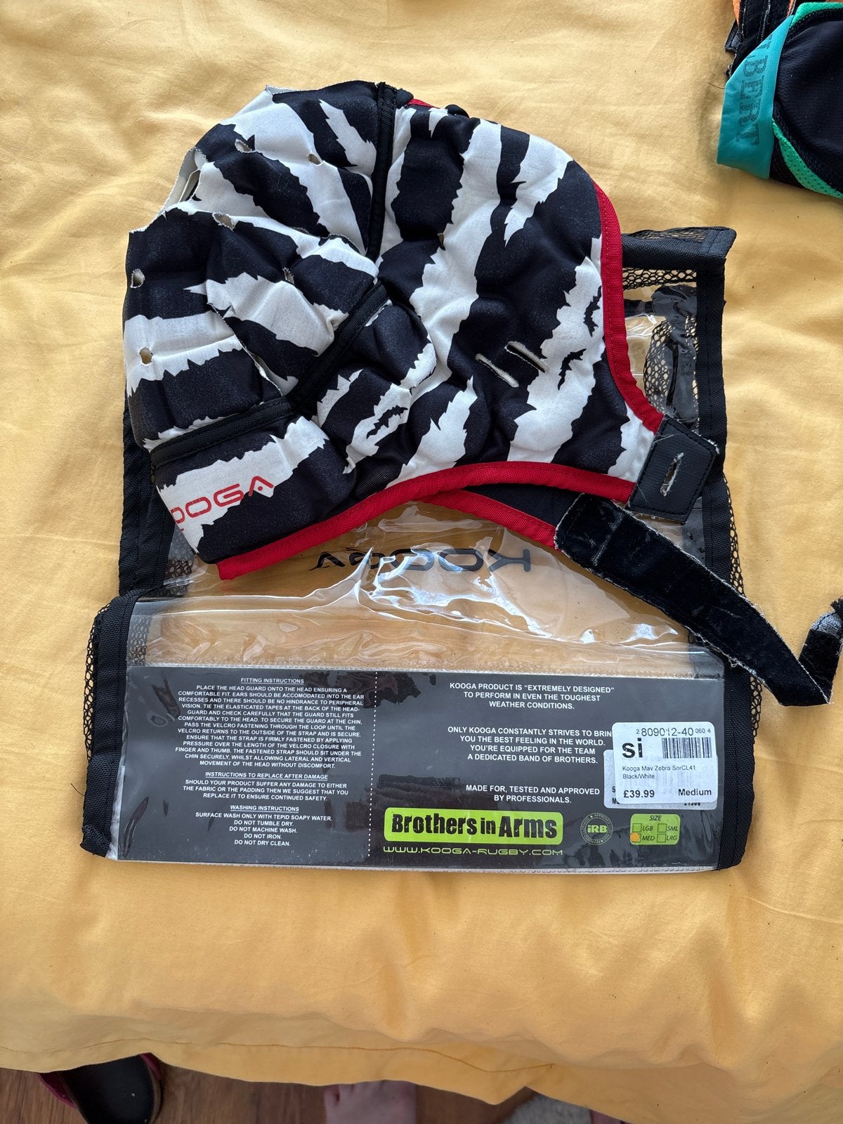 Diverse rugbykleding en bescherming - jongens medium/large, Ophalen of Verzenden, Gebruikt, Kleding