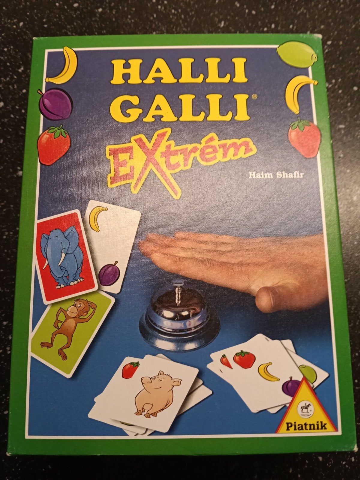 Halli Galli Extrém - Leuk en snel kaartspel, Vijf spelers of meer, Ophalen, Gebruikt, Piatnik
