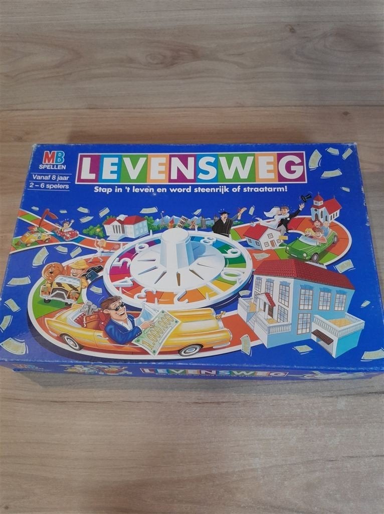 levensweg blauwe doos - s6212, Verzenden, Zo goed als nieuw