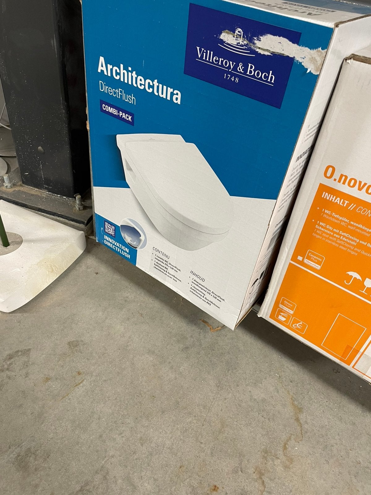 Villeroy en bosch Architectura toiletpot, Ophalen, Zo goed als nieuw, Toilet
