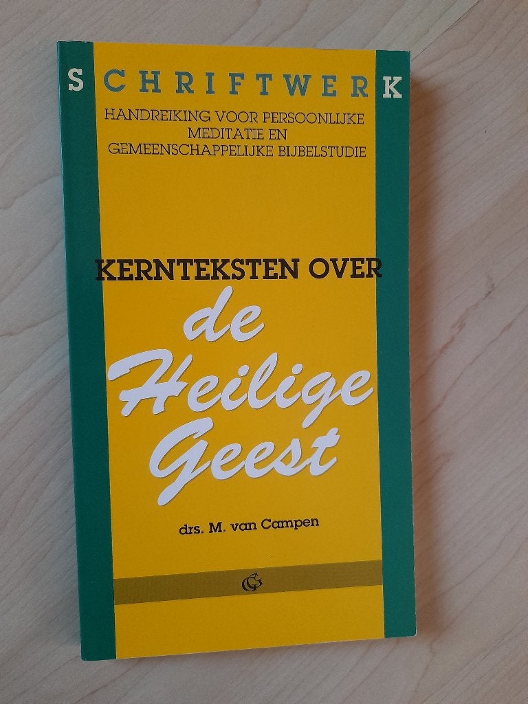 KERNTEKSTEN OVER DE HEILIGE GEEST Drs M van Campen, Boeken, Ophalen of Verzenden, Zo goed als nieuw