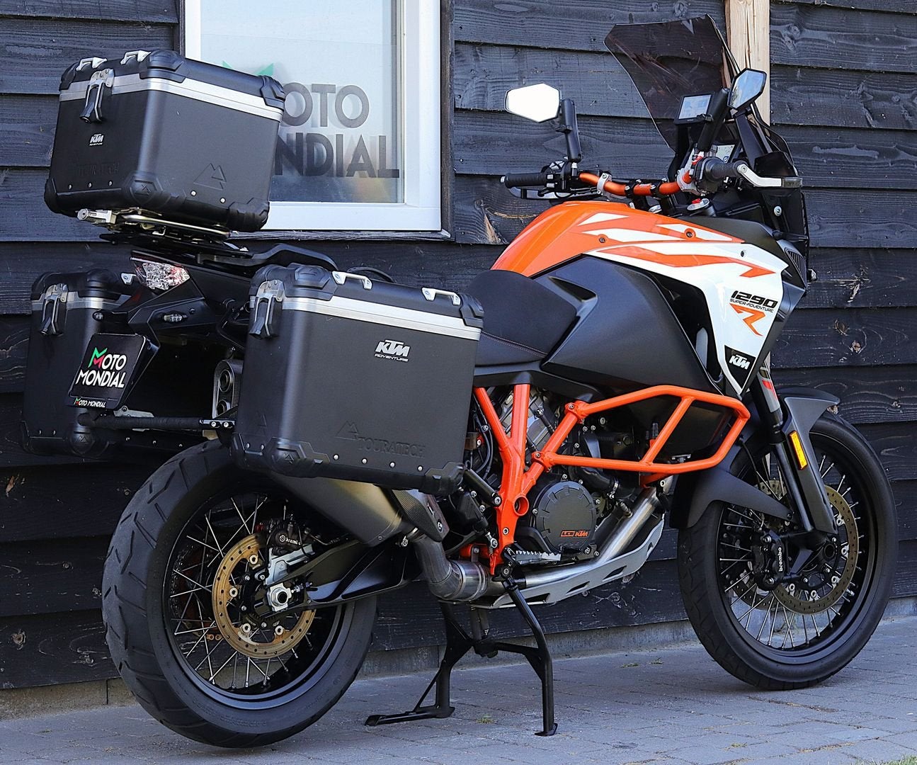 KTM 1290 SUPER ADVENTURE R (bj 2017) Akrapovic, Touratech, Motoren, 2 cilinders, KTM, Bedrijf, Overig