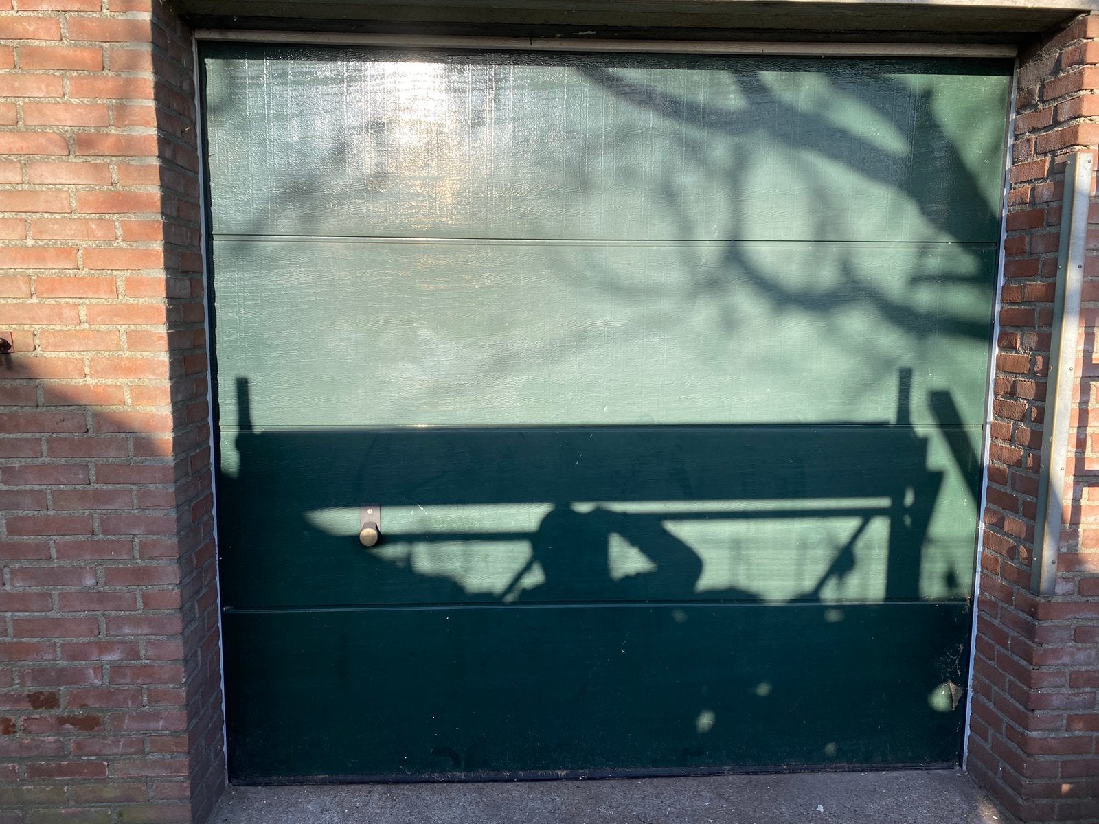 Sectionaalpoort electrisch, Ophalen, Gebruikt, Garagedeur, Schuifdeur