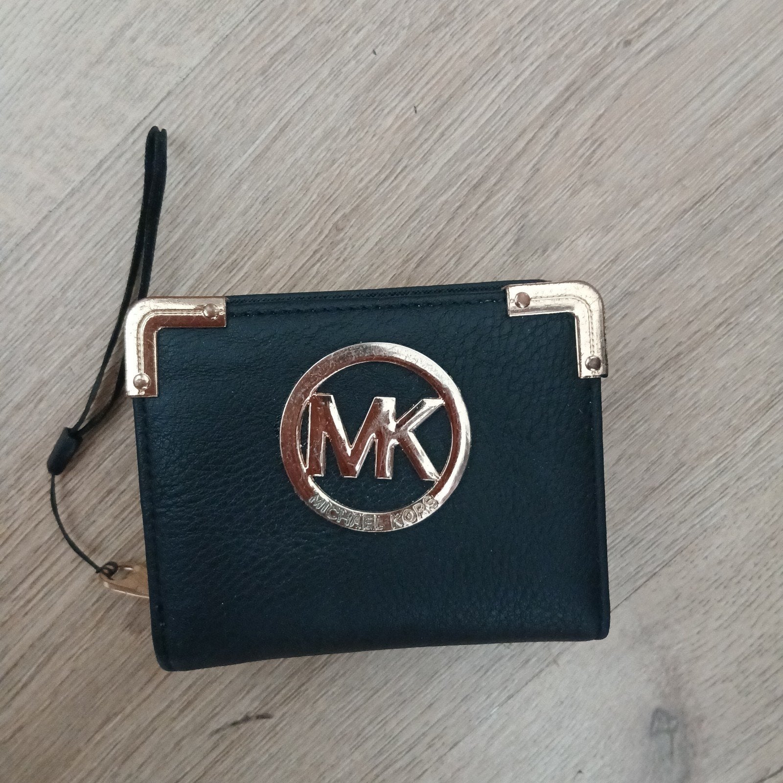 Michael Kors portemonnee - Zo goed als nieuw, Sieraden, Tassen en Uiterlijk, Ophalen of Verzenden, Zo goed als nieuw, Zwart, Overige merken