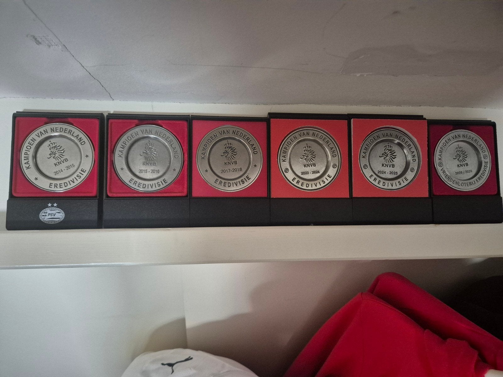 PSV Mini Kampioensschalen Eredivisie 2014-2026, Ophalen of Verzenden