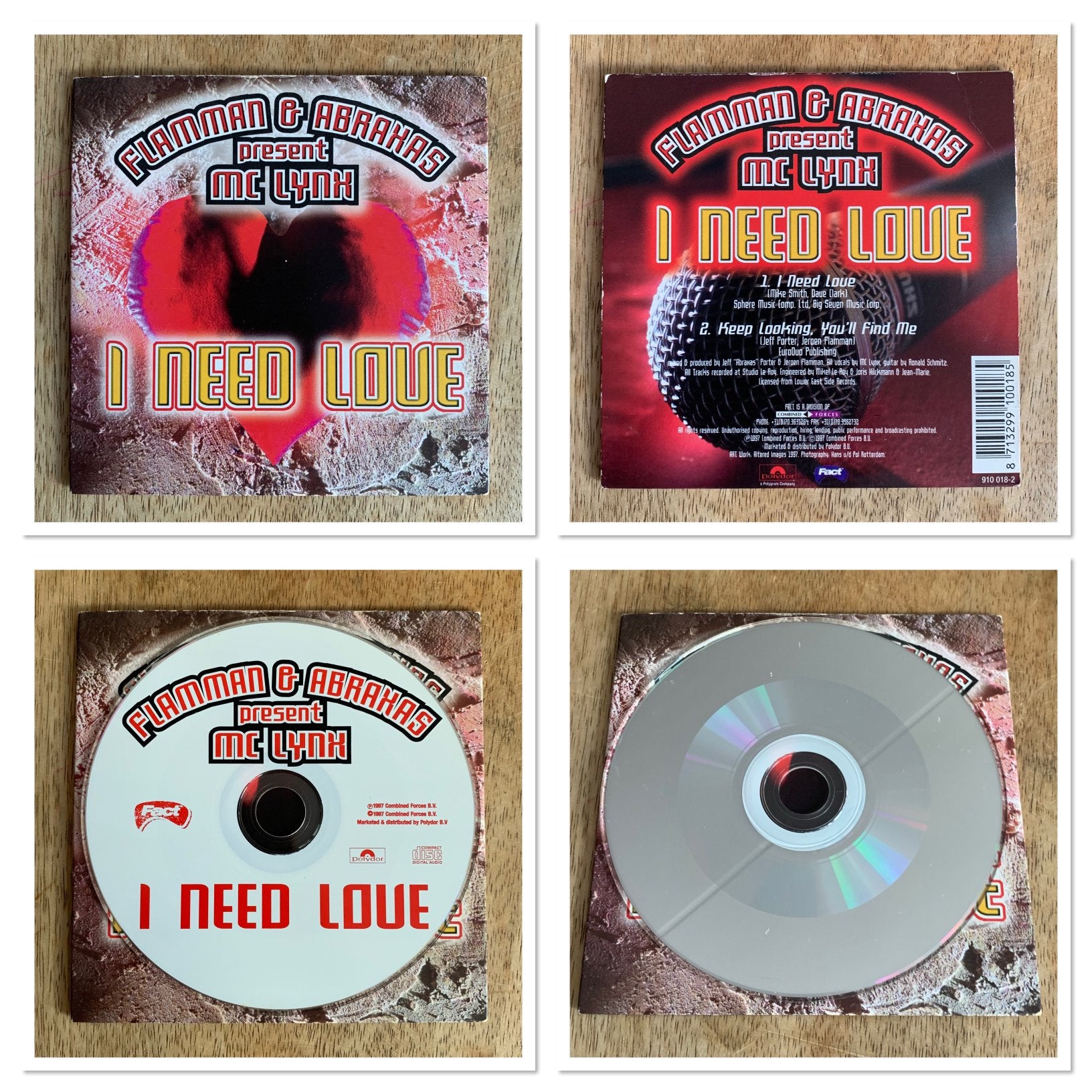 Flamman & Abrahas: I Need Love, Ophalen of Verzenden