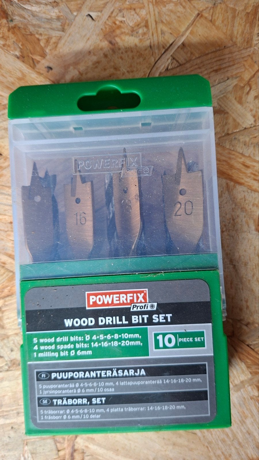 Powerfix Profi Houtborenset 10-delig, Ophalen of Verzenden, Nieuw, Overige typen