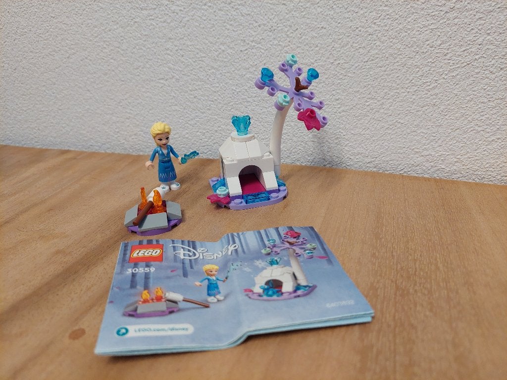 Lego Disney 30559 Elsa and Bruni’s Forest Camp polybag, Lego, Lego, Gebruikt, Ophalen of Verzenden