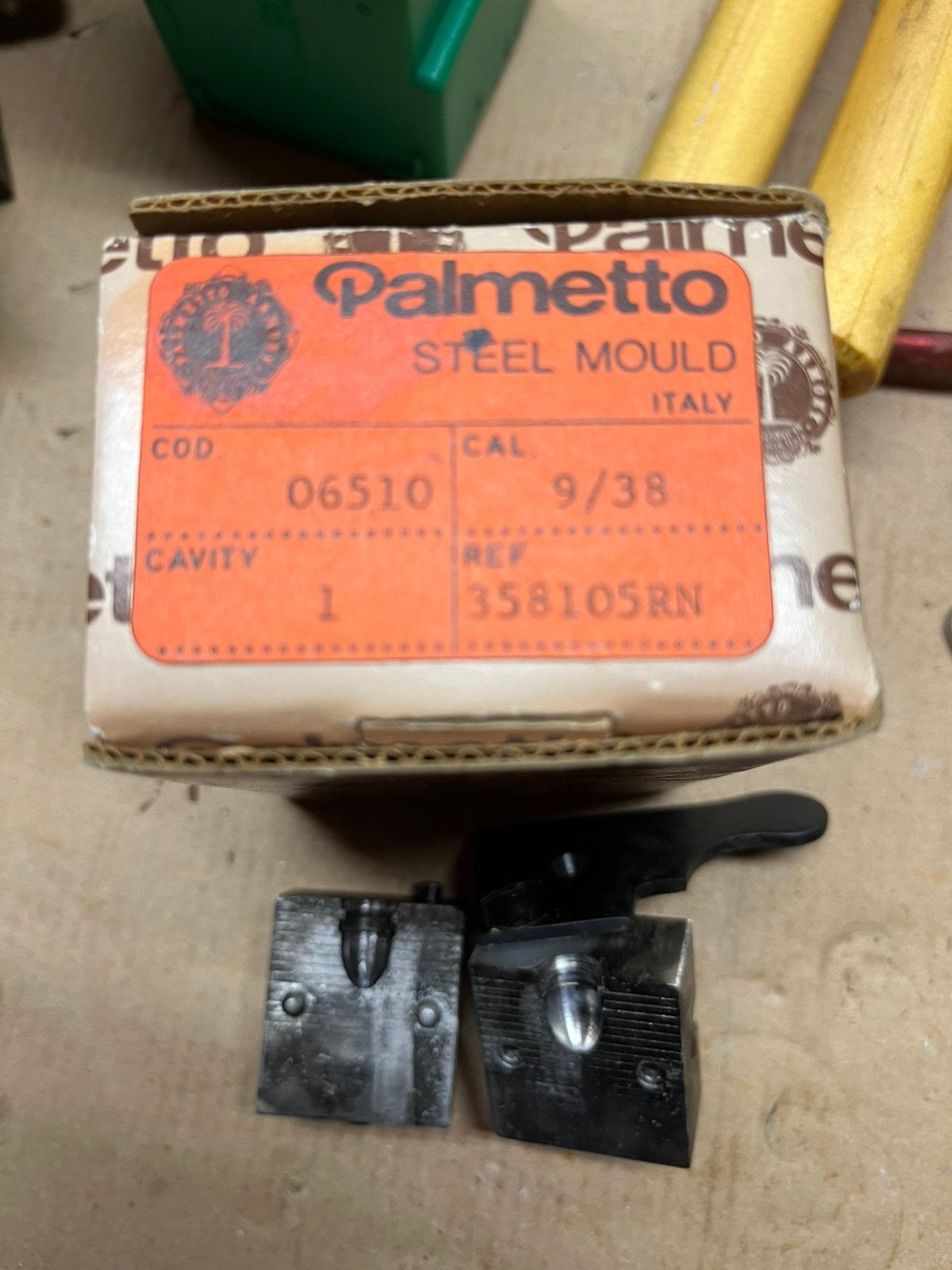 Palmetto giet mal 9mm 38 bullet mould 105 gr RN, Ophalen, Gebruikt