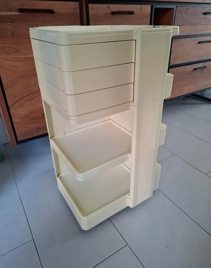 B-line Boby trolley Joe Colombo, Huis en Inrichting, Kasten | Ladekasten, Ophalen, Overige materialen, Gebruikt, 50 tot 100 cm