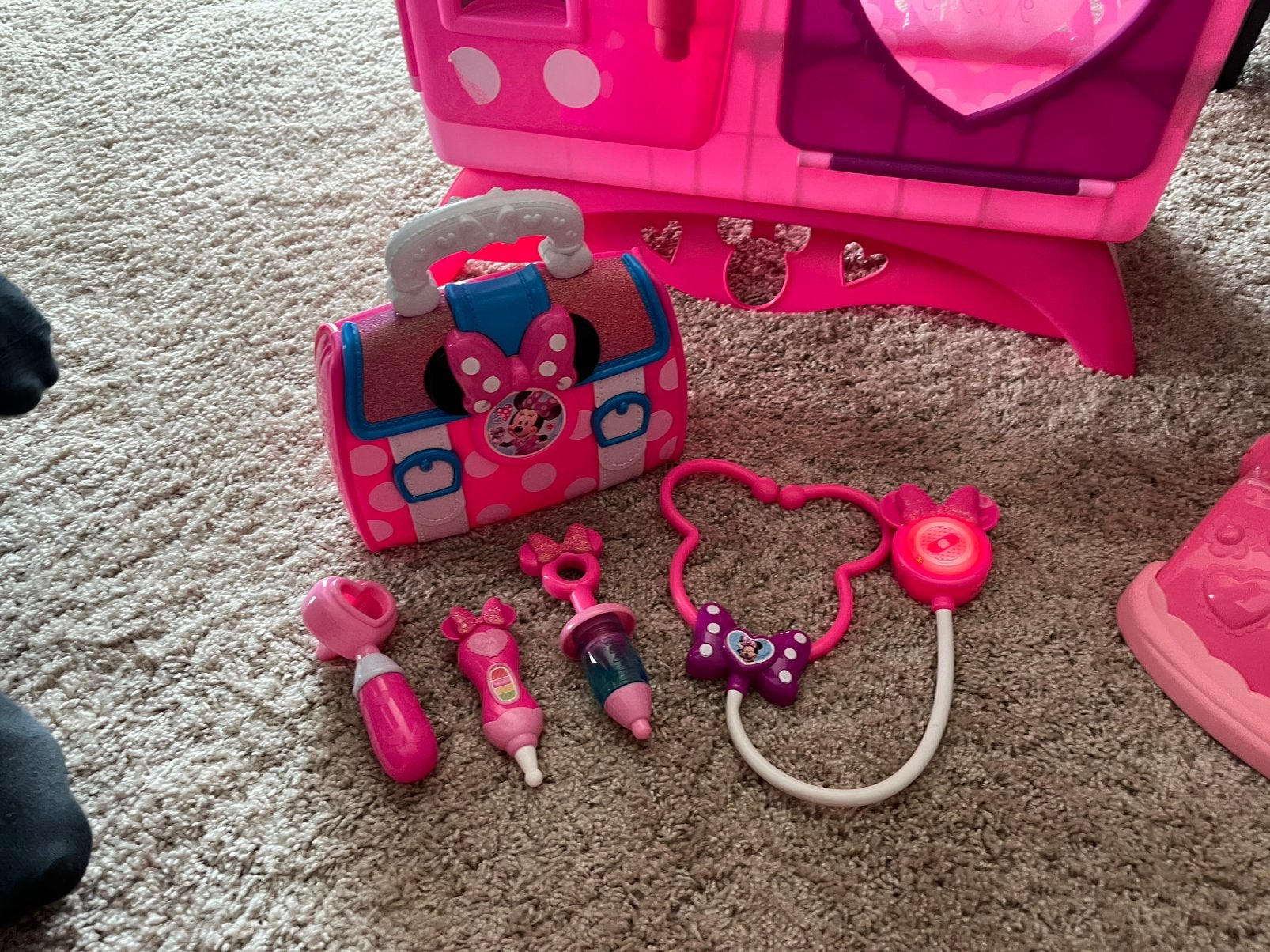 Minnie Mouse Doktersset – Disney Bow-Care Doctor Bag, Kinderen en Baby's, Ophalen, Zo goed als nieuw, Meisje