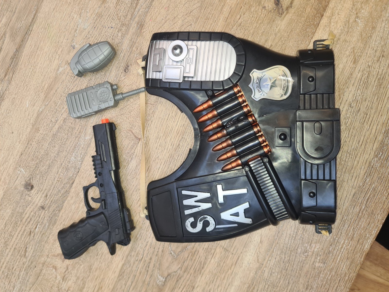 politie set speelgoed, Ophalen of Verzenden, Gebruikt