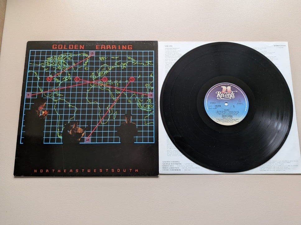 Golden Earring - N.E.W.S. Northeastwestsouth LP, LP, Rock, Gebruikt, Verzenden