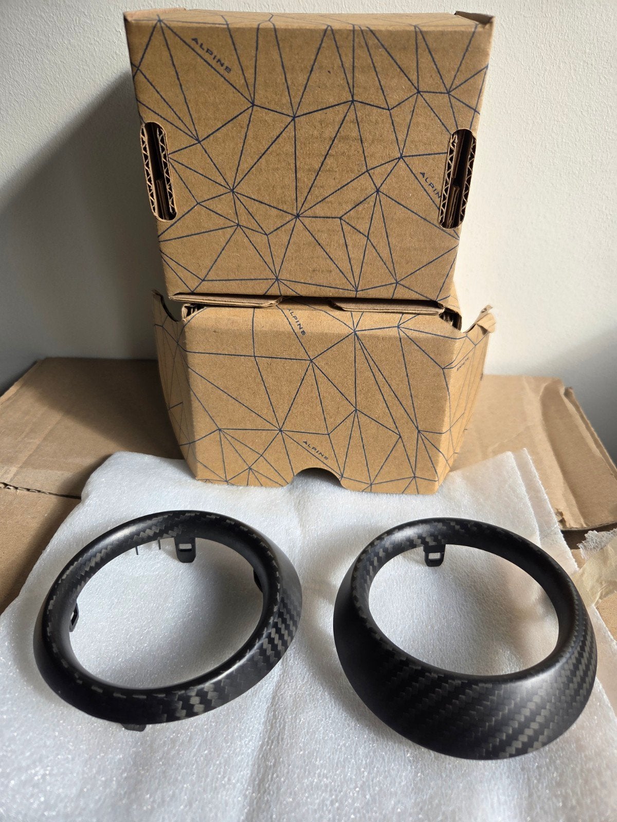 Clio 4 RS / GT / Alpine A110 echt carbon ventilatie roosters, Auto diversen, Ophalen