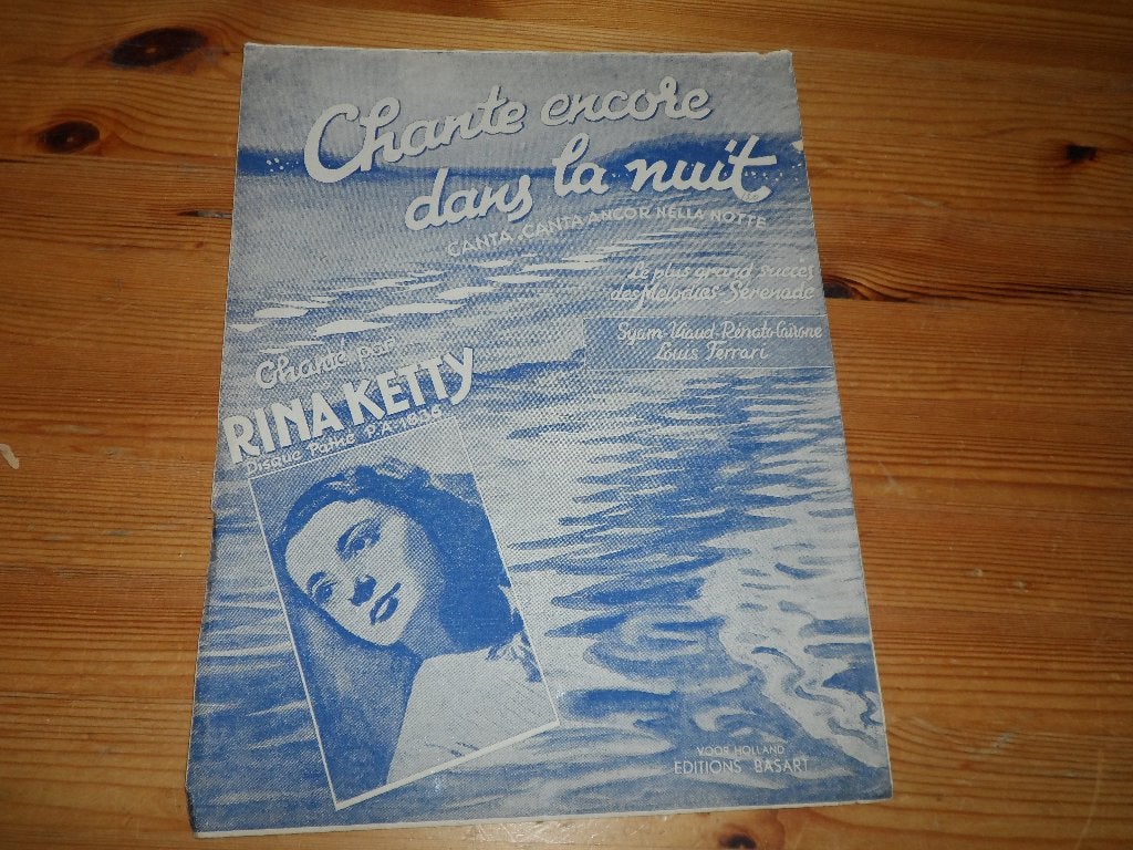 Chante encore dans la nuit - cairone / ferrari, Piano, Gebruikt, Ophalen of Verzenden, Artiest of Componist