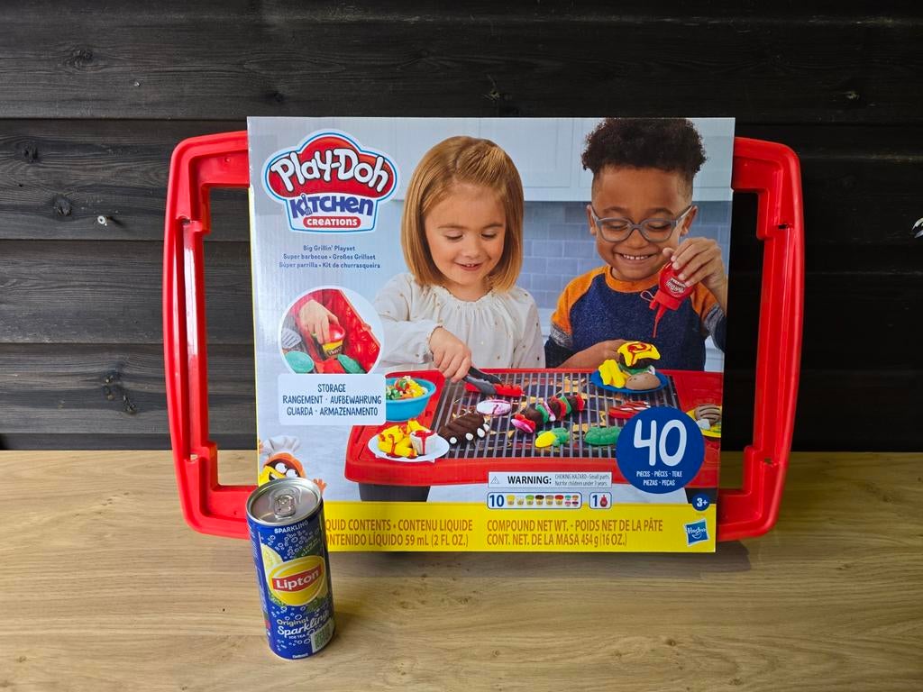Play-Doh Kitchen Creations BBQ speelset, Ophalen of Verzenden, Nieuw, Knutselen