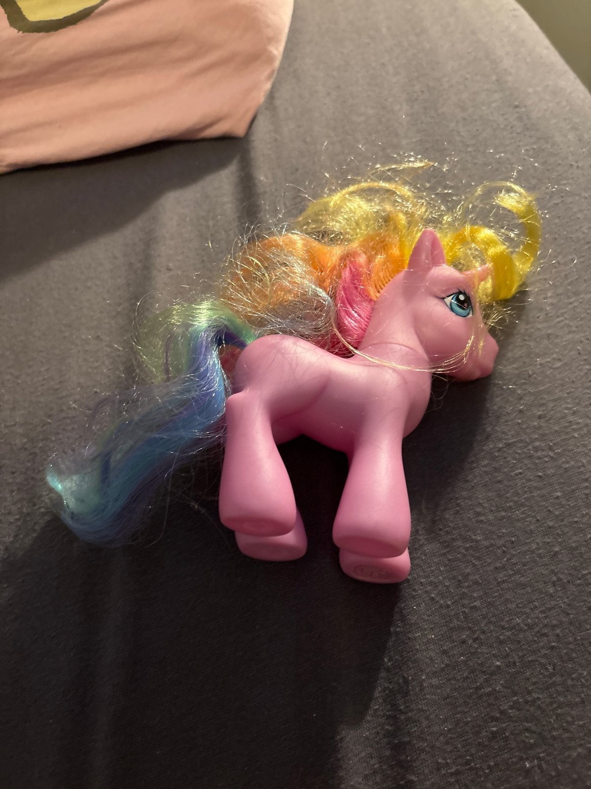My Little Pony Roze met Regenboog Manen en Staart, Ophalen, Gebruikt
