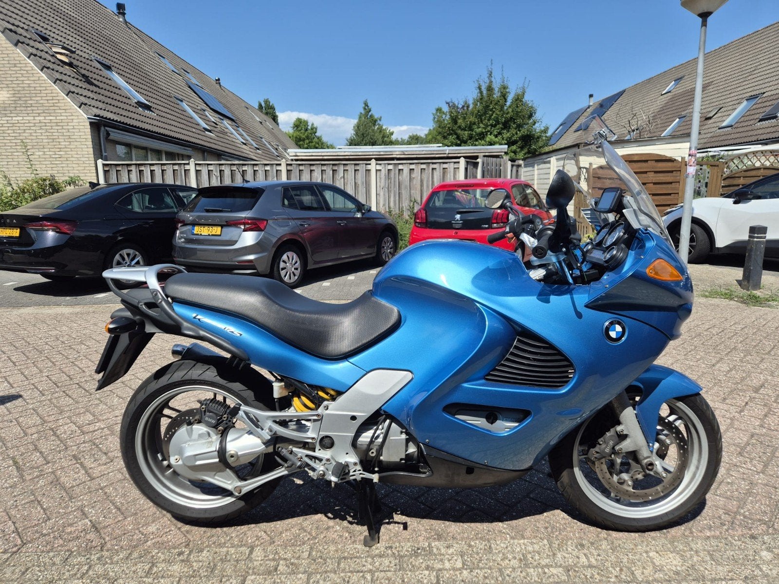 BMW K1200RS met handvatverwarming, cruisecontrol en TomTom, 4 cilinders, Motorrijbewijs A, Gebruikt, Cruise Control