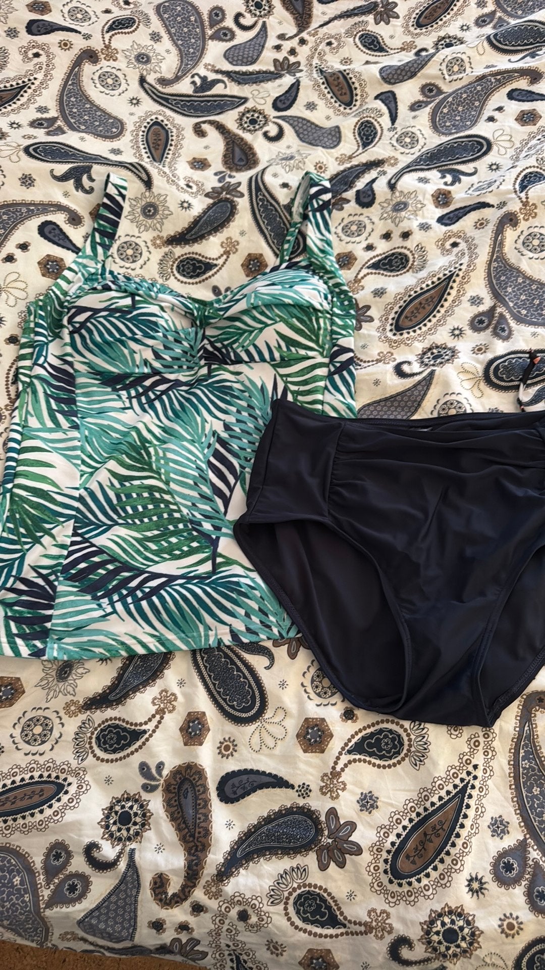Tankini hema, Ophalen of Verzenden, Zo goed als nieuw, Zwart, Overige typen