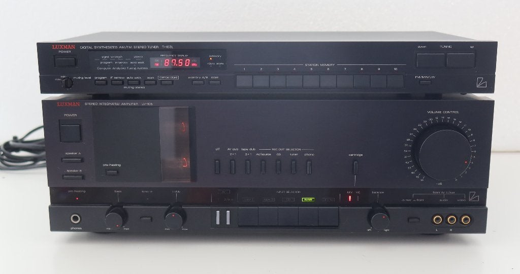 Luxman LV-105 Versterker, Audio, Tv en Foto, Versterkers en Receivers, Gebruikt, 60 tot 120 watt, Stereo, Ophalen