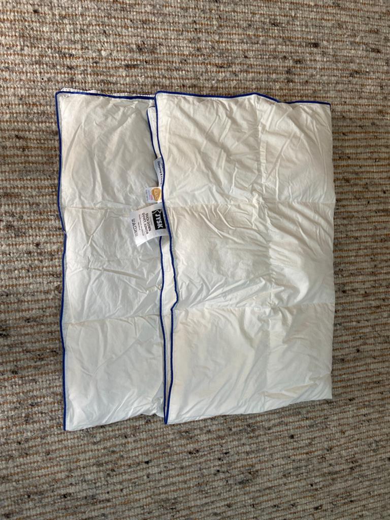 Donzen zomerdekbed peuterbed 100x135 cm, Ophalen, Eenpersoons, Wit, Deken of Dekbed