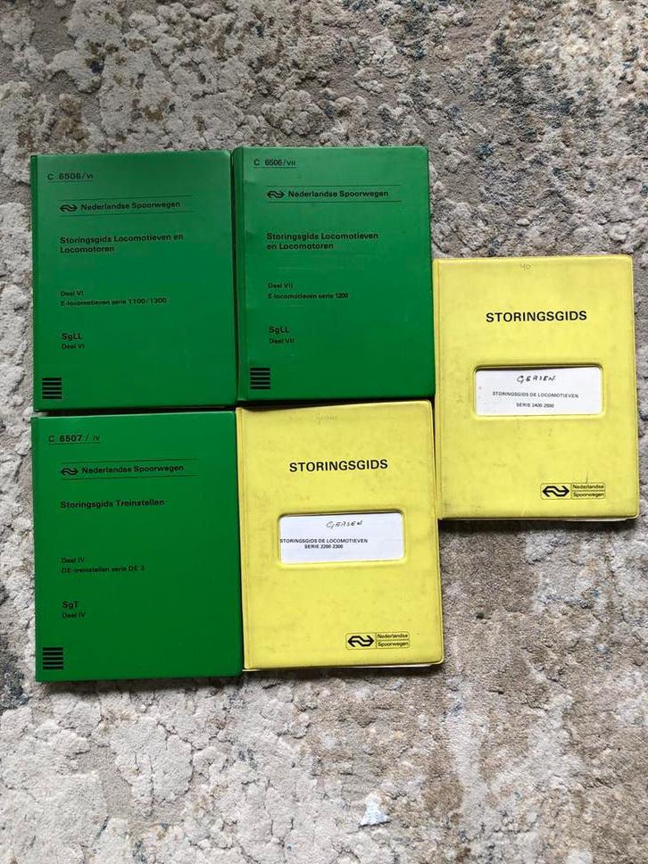 NS 1200 Storingsgids en andere, Ophalen of Verzenden, Gelezen, Overige onderwerpen