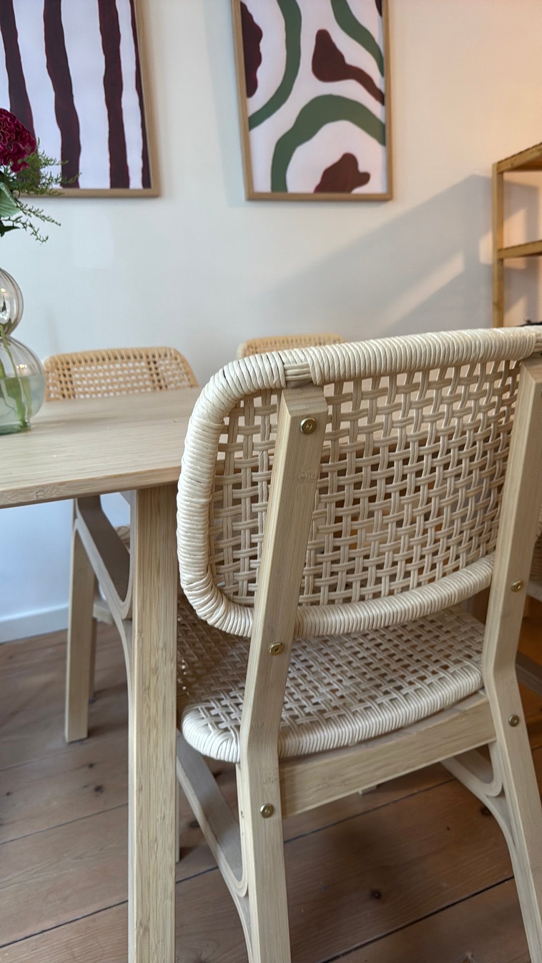 Voxlov ikea eetkamerstoelen, Tuin en Terras, Tuinstoelen, Ophalen of Verzenden, Zo goed als nieuw