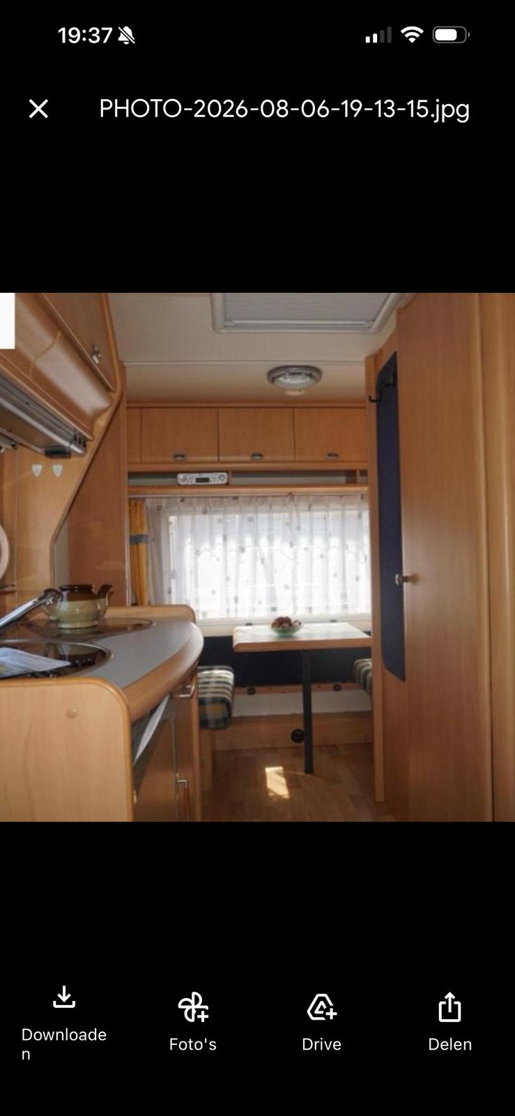 Hobby De Luxe 400 KB voort+ luifel+fietsdr+dwarsbed+treinzi, Hobby, Omvormbare zithoek, Treinzit, Particulier