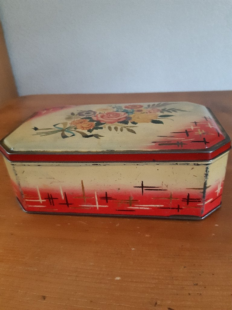 Brocante blik, Ophalen of Verzenden