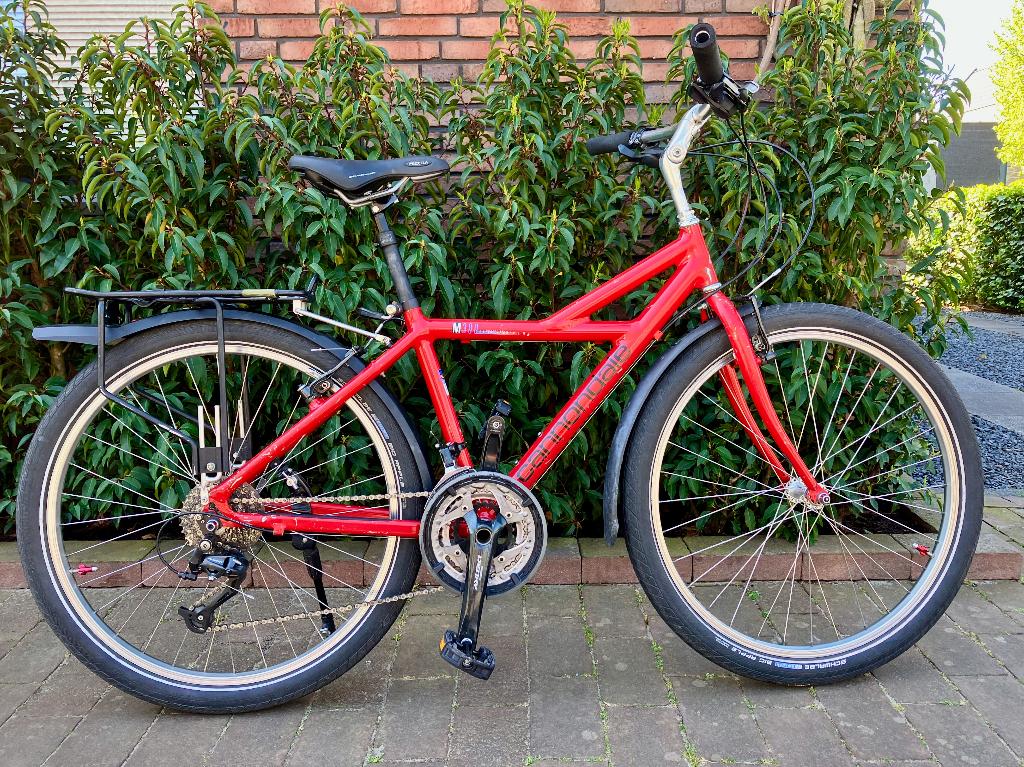 Cannondale M300 moutainbaike small (junior) - Deltaframe, Gebruikt, Velgrem, 45 tot 49 cm, Geen vering