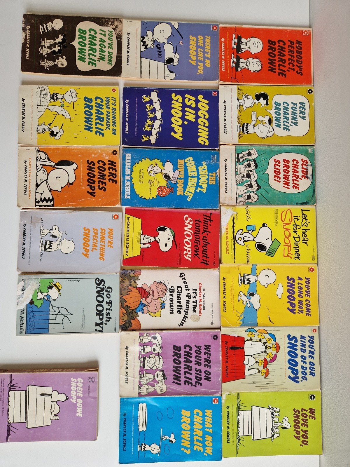 Grote collectie Snoopy/Peanuts stripboeken (20 stuks), Boeken, Meerdere stripboeken, Ophalen of Verzenden, Gelezen