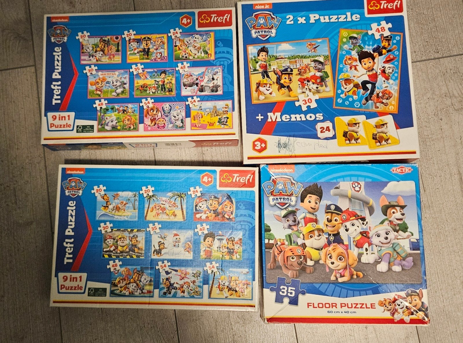Paw Patrol Puzzels en Spel - Diverse Sets, Ophalen, Meer dan 50 stukjes, Zo goed als nieuw, 2 tot 4 jaar