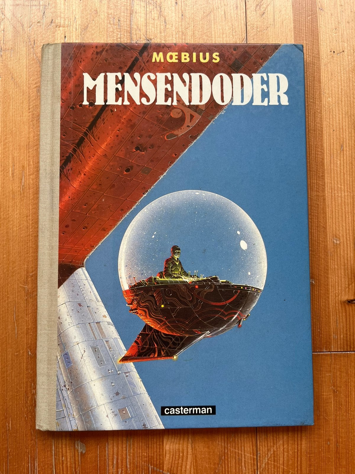 Album van Moebius - Mensendoder, Gelezen, Eén stripboek, Ophalen of Verzenden, Moebius