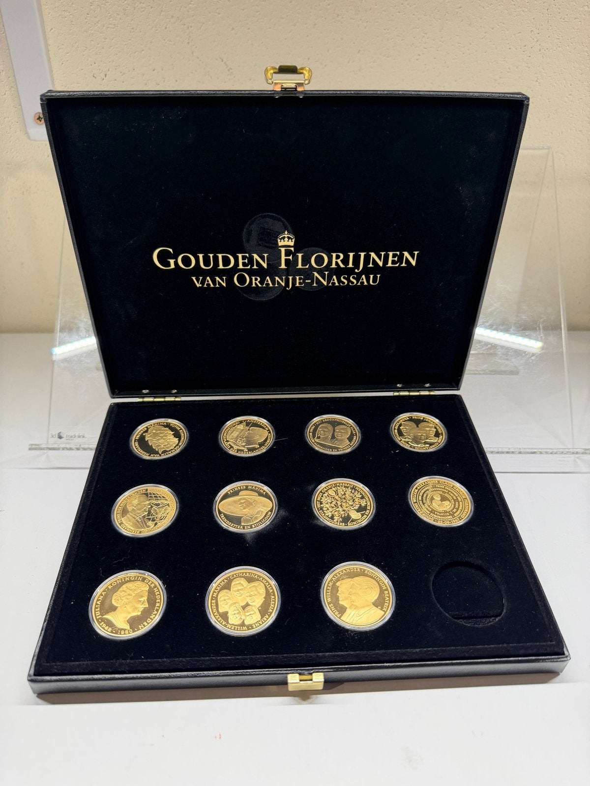 Gouden Florijnen van Oranje-Nassau Muntenset, Setje, Koningin Beatrix, Goud, Overige waardes