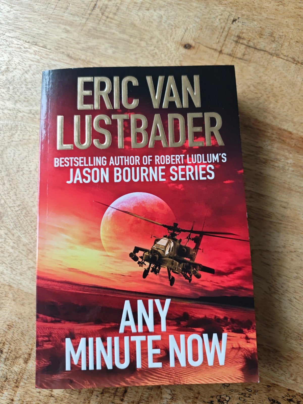 Eric Van Lustbader - Any Minute Now (Engels), Ophalen of Verzenden, Zo goed als nieuw, Eric Van Lustbader, Wereld overig