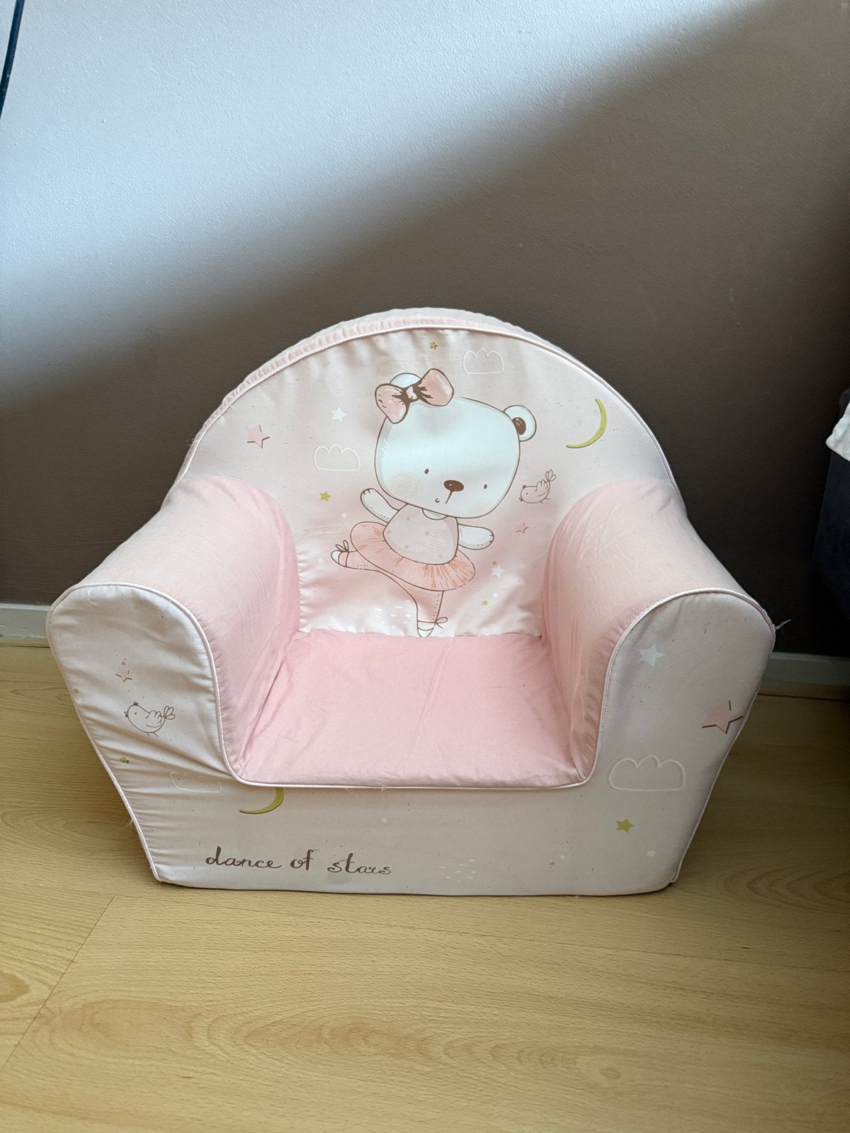 Roze Kinderstoeltje met Beer Design, Ophalen, Gebruikt, Overige typen