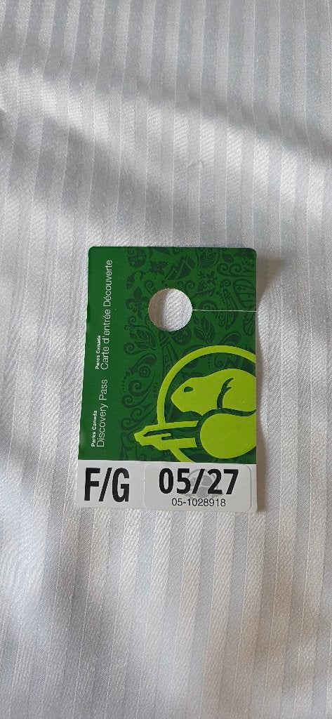 Discovery Pass Canada 8/'27 / Nationale parkenpas Familie, Drie personen of meer