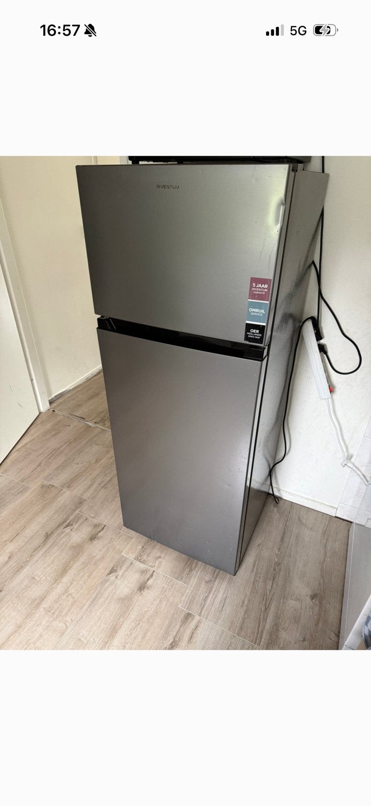 Keurige koelkast met veel ruimte, Zonder vriesvak, 200 liter of meer, Zo goed als nieuw, 160 cm of meer