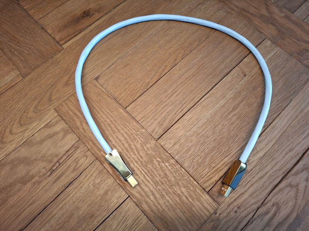 Supra USB kabel voor audio (0,7 m USB A naar USB B), Audio, Tv en Foto, Audiokabels en Televisiekabels, Ophalen of Verzenden, Zo goed als nieuw