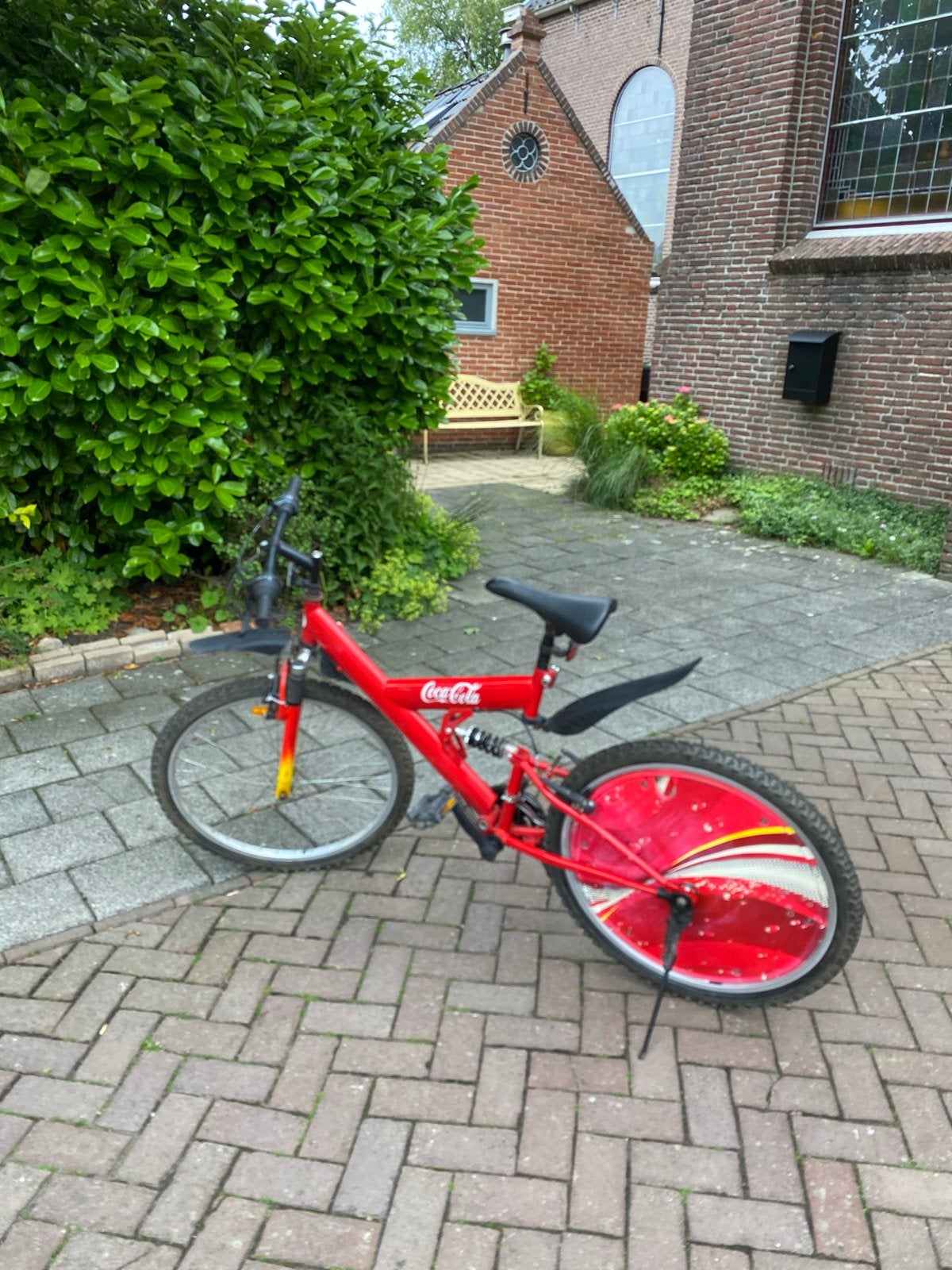 Coca-Cola Mountainbike moet weg!!!, Ophalen, 24 inch of meer, Staal, Velgrem
