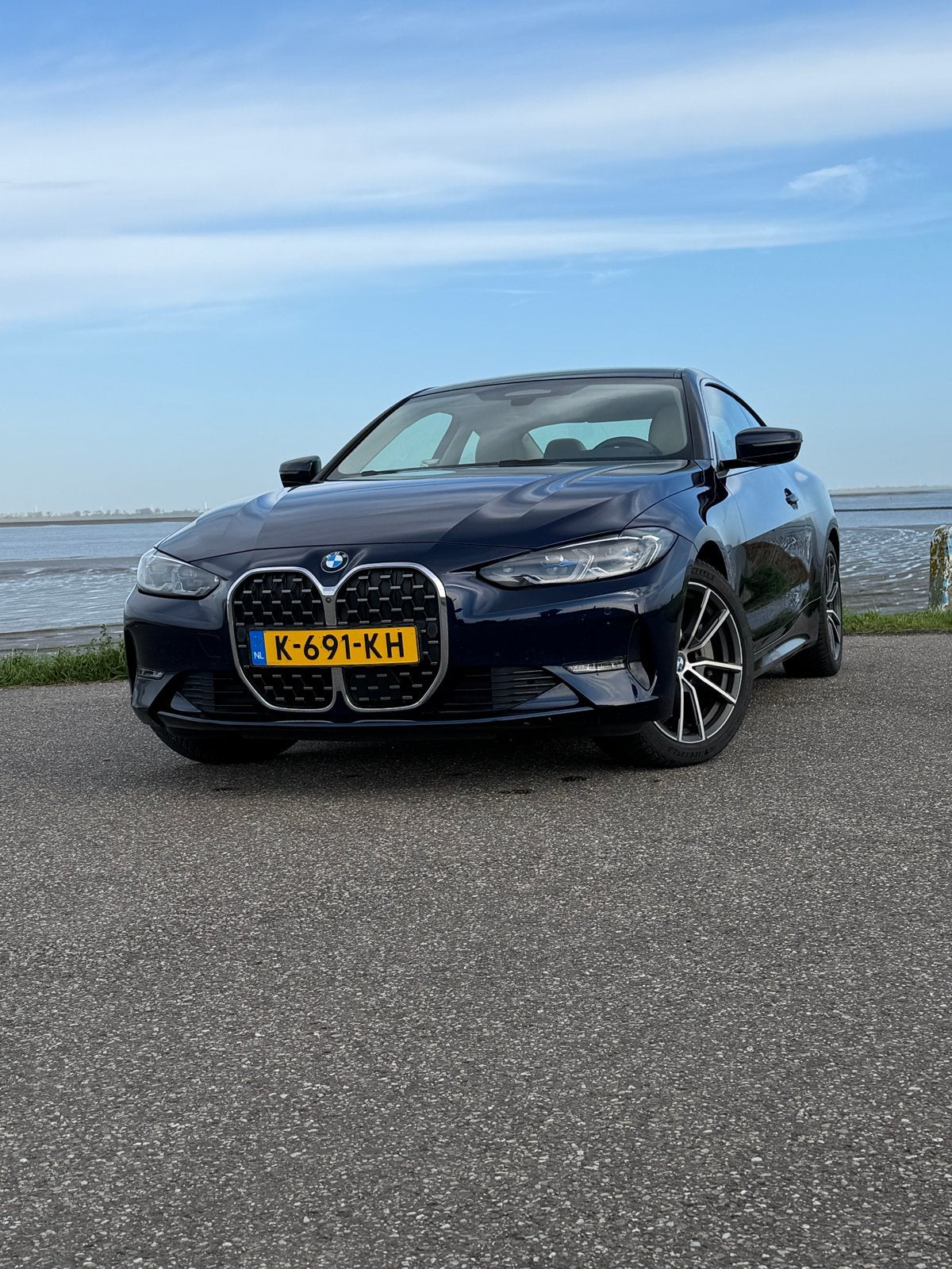 BMW 4-Serie 430i 245pk Aut 2021 Blauw, Auto's, Automaat, 1998 cc, 258 pk, Origineel Nederlands