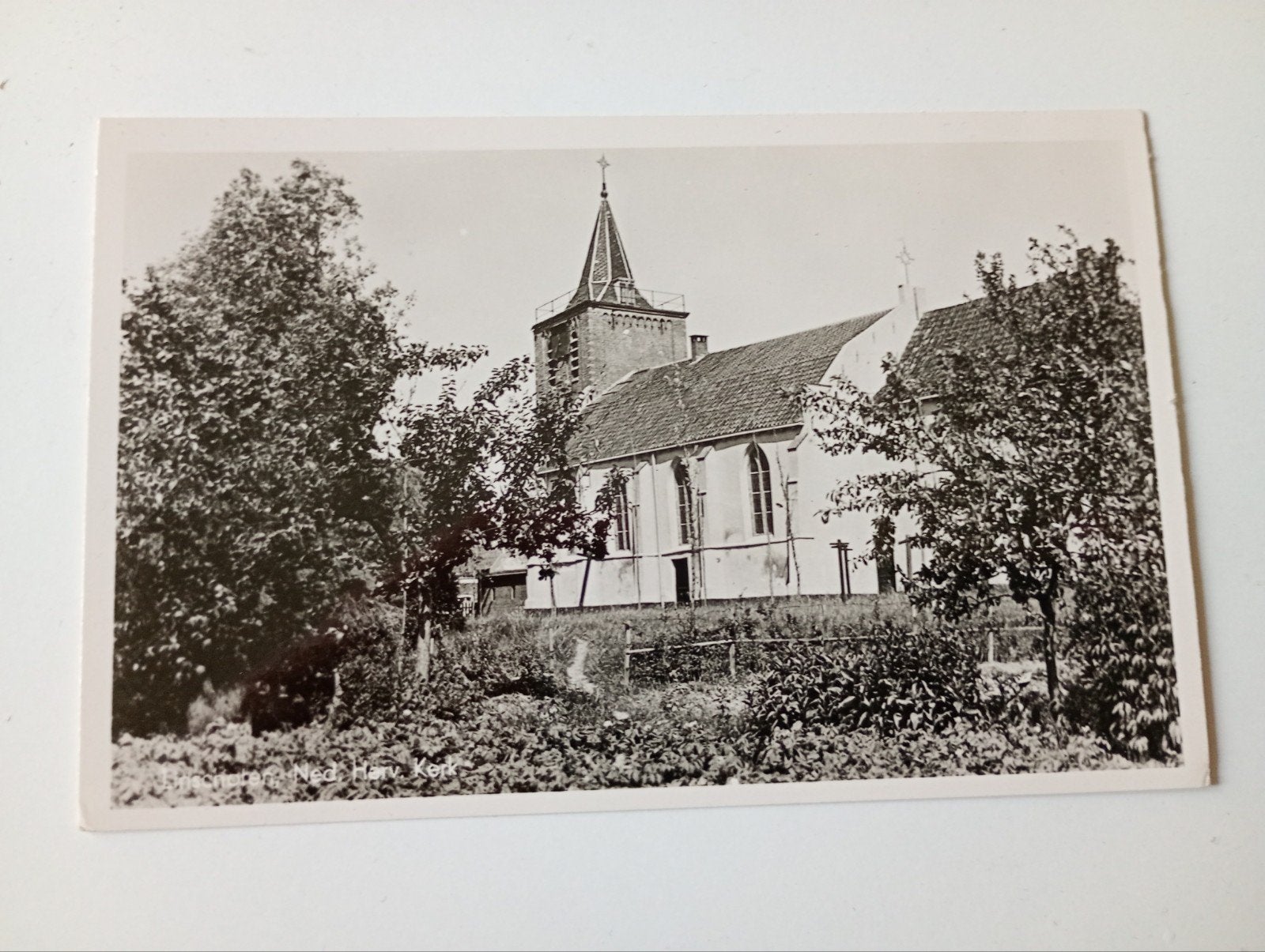 Linschoten NH Kerk, Verzamelen, Ophalen of Verzenden, 1940 tot 1960, Ongelopen, Utrecht