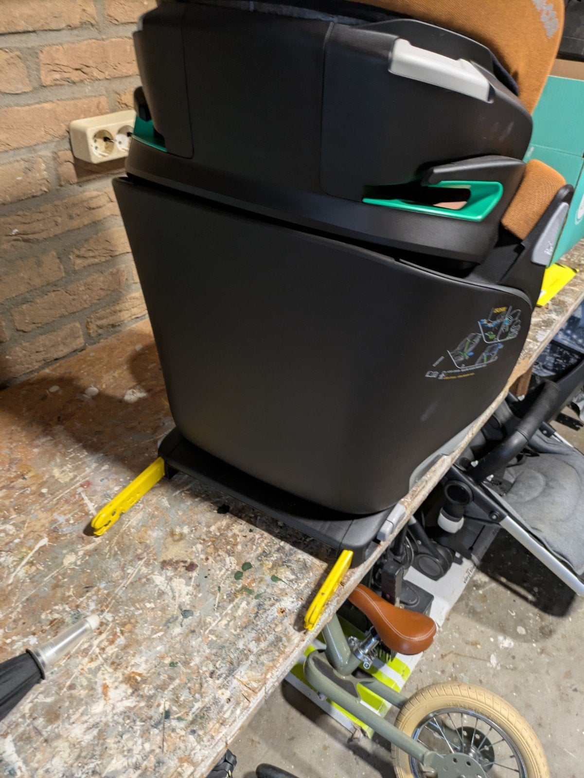 Maxi Cosi kore pro cognac i-size & isofix, 150 liter of meer, Ophalen, Gebruikt