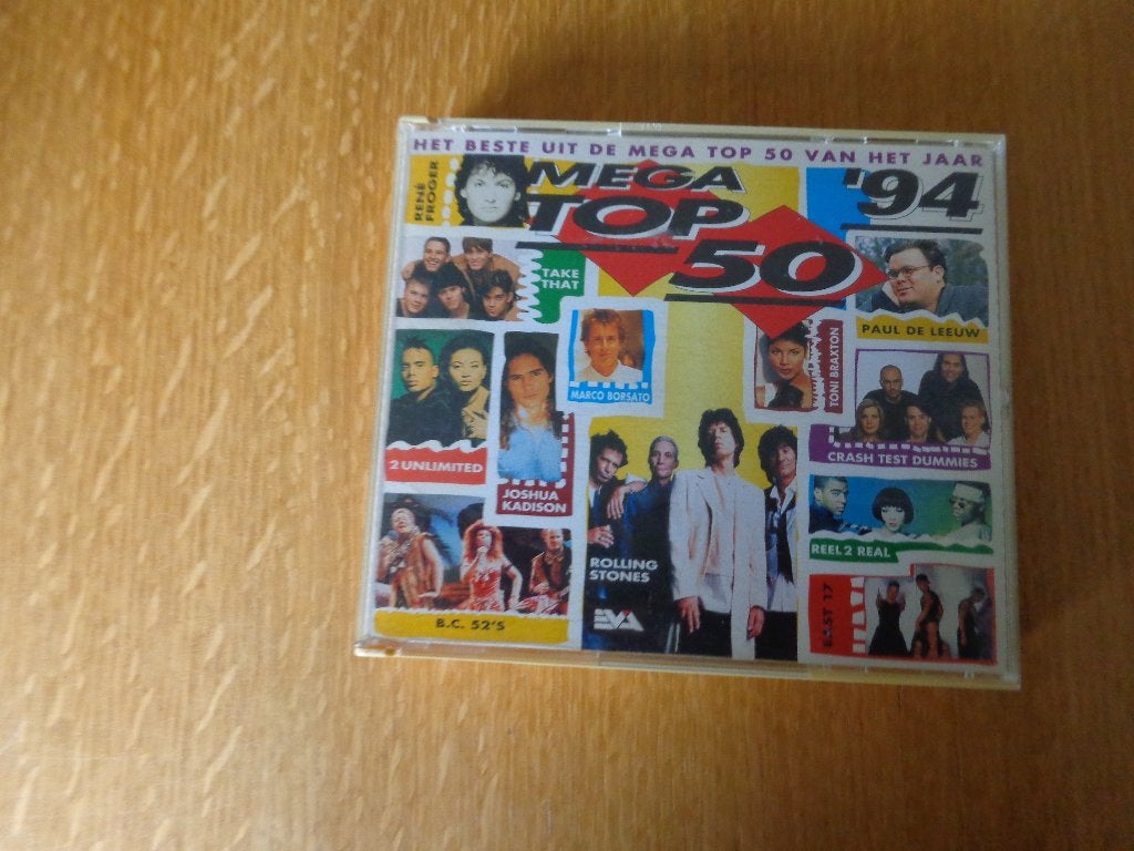 Mega top 50 ,94, Ophalen of Verzenden, Zo goed als nieuw, Pop