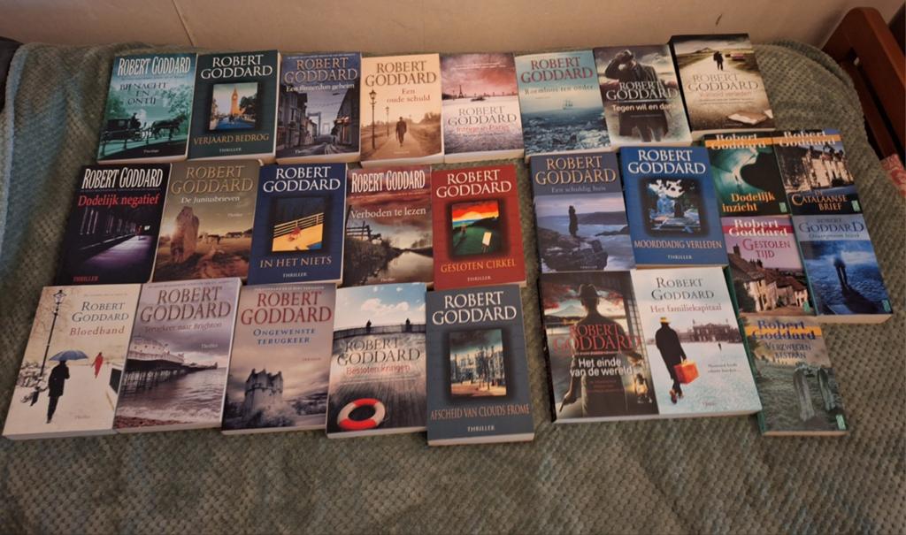 Robert Goddard 27 boeken, Boeken, Ophalen of Verzenden
